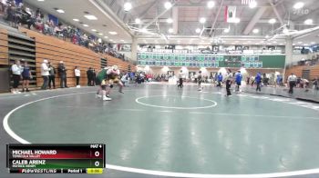 175 lbs Quarterfinal - Caleb Arenz, Patrick Henry vs Michael Howard, Temecula Valley