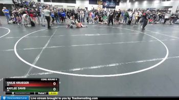 144 lbs Cons. Round 3 - Kaylee Davis, OK vs Hailie Krueger, WI