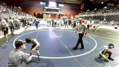 62 lbs Semifinal - Keen Huston, High Plains Thunder vs Tsugio Watanabe, Shepherd WC