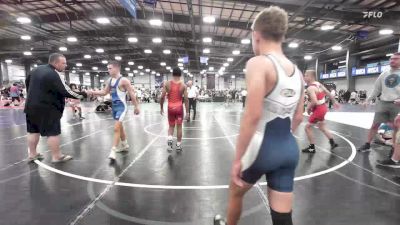 127 lbs Rr Rnd 2 - Cole Daubert, Buffalo Valley Wrestling Club MS Black vs Caleb Kosko, Mat Assassins Red