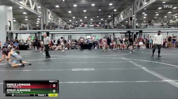 106 lbs Round 1 (8 Team) - Pierce Lemmons, TNWC White vs Emilio Albanese, Grit Mat Club