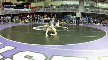 120 lbs Round 4 (6 Team) - Sawyer Swarm, Kearney vs Keira Crane, Minden