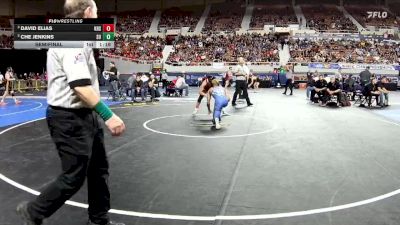 132-D1 Semifinal - David Elias, Kofa High School vs Che Jenkins, Sunnyside High School