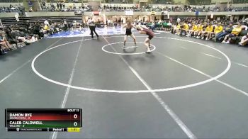 145 lbs Finals (8 Team) - Caleb Caldwell, Willard vs Damon Bye, Dover Eyota