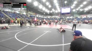 81 lbs Rr Rnd 2 - Karson Smith, Nebraska Boyz vs Aj Gonzalez, Monster Garage