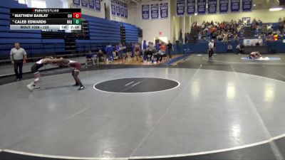 125 lbs Quarterfinal - Matthew Barlay, Chicago vs Caleb Edwards, University Of Dubuque