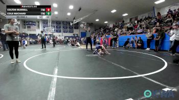 52-55 lbs Rr Rnd 4 - Colton Murrell, Team Tulsa Wrestling Club vs Cole Reichard, Team Tulsa Wrestling Club