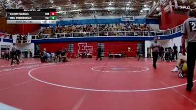 190 lbs Champ. Round 1 - Ben Fedorchak, Valparaiso vs Edwin Garcia, South Bend Riley