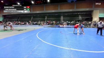 170 lbs Champ. Round 2 - Jade McGowan, Grants Pass vs Sloan Caffey, Coronado