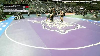 157-4A Quarterfinal - Thomas Martell, Air Academy vs Locklen Lemley, Mesa Ridge