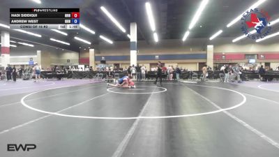 150 lbs Consi Of 16 #2 - Hadi Siddiqui, Grind House Wrestling Academy vs Andrew West, Grind House Wrestling Academy