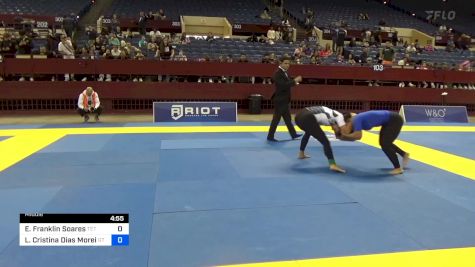 Eduarda Franklin Soares vs Lara Cristina Dias Moreira 2024 Pan IBJJF Jiu-Jitsu No-Gi Championship