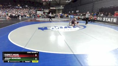 1B/2B 152 Cons. Round 3 - Everett Wood, Almira Coulee Hartline vs Josiah Skindzier, Kittitas