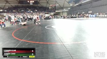 1B/2B 170 3rd Place Match - Dorien Cano, Rainier vs Conner Kline, Reardan