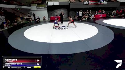 102 lbs Round 5 (10 Team) - Kai Parsons, OCWA-GR vs William Parsons, SAWA-GR