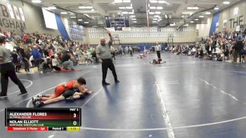 82 lbs Champ. Round 1 - Nolan Elliott, Northside Wrestling Club vs Alexander Flores, Olympus-Skyline