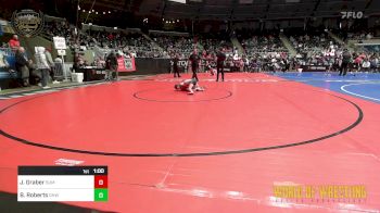 58 lbs Semifinal - Jacob Graber, Summit Wrestling Academy vs Billy Roberts, Greater Heights Wrestling