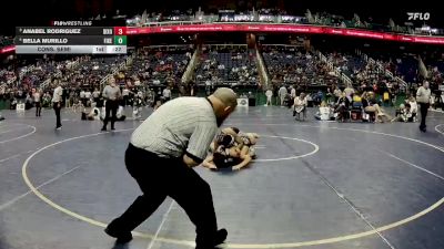 132 lbs Cons. Semi - Bella Murillo, Fike vs Anabel Rodriguez, Dixon