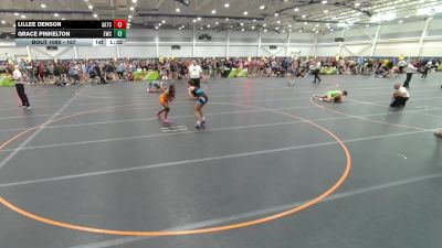 107 lbs Quarterfinal - Lillee Denson, Unattached vs Grace Pinkelton, Unattached
