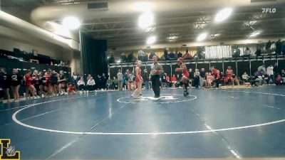 100 lbs 9th Place Match - Aaniyah Childs, St Clair vs Zoiee Ward, NIxa JV