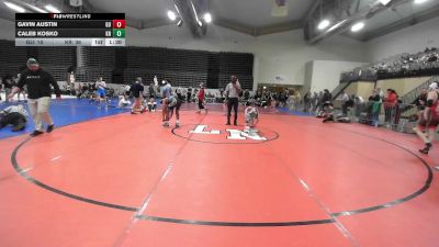 121 lbs Final - Gavin Austin, Georgia United MS vs Caleb Kosko, Kraken Revival