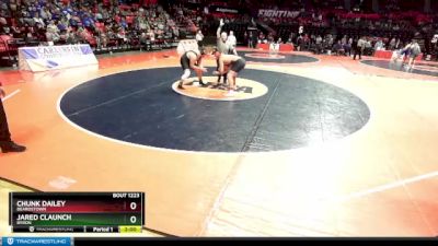 1A 285 lbs Cons. Round 1 - Chunk Dailey, Beardstown vs Jared Claunch, Byron