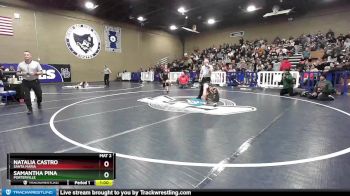 131 lbs Cons. Semi - Natalia Castro, Santa Maria vs Samantha Pina, Porterville