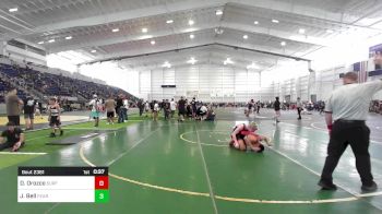 138 lbs Consi Of 8 #1 - Damien Orozco, Surfside X vs Joshua Bell, Fearless WC