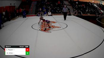 8U - 50 lbs Round 4 - Myers Miller, Ligonier Valley vs Cade Pepper, Mt. Pleasant