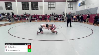 113 lbs Consi Of 8 #1 - Cameron Baird, St. John's School vs Nate Ellsworth, Providence Day School