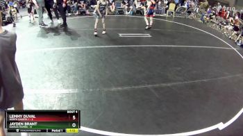 55 lbs Round 2 (4 Team) - Jayden Brant, Kansas Mamba vs Lemmy Duval, North Dakota 1