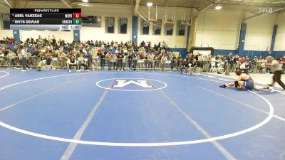 175 lbs Quarterfinal - Abel Varzeas, West Springfield vs Rhys Dewar, Central Catholic