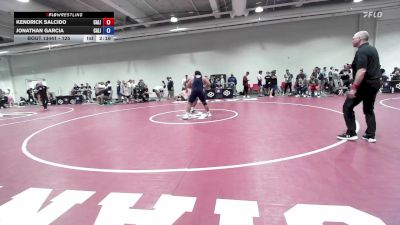 125 lbs Cons. Round 2 - Kendrick Salcido, California vs Jonathan Garcia, California