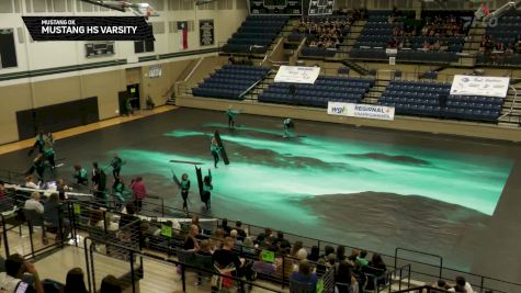 Mustang HS Varsity "Mustang OK" at 2026 WGI Guard Mansfield Regional+