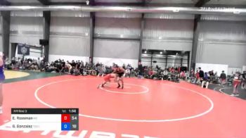 89 kg Prelims - Ethan Rossman, M2 Gold vs Glean Gonzalez, Tech Squad