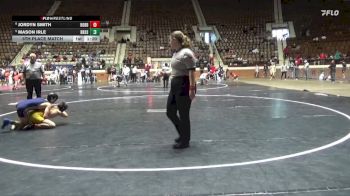 7A 113 lbs 5th Place Match - Mason Irle, Baker HS vs Jordyn Smith, Robertsdale
