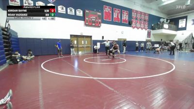 134 lbs Cons. Round 2 - Noah Vazquez, Bonita vs Jordan Bayne, RBWC (Rancho Bernardo Wrestlin