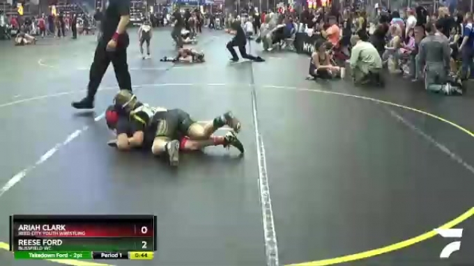 3rd Place Match - Ariah Clark, Reed City Youth Wrestling vs Reese Ford ...