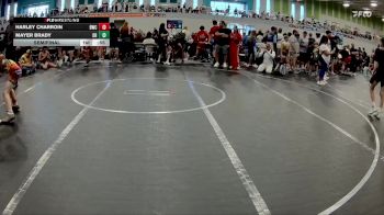 76 lbs Semifinal - Harley Charroin, Battle Wrestling Club vs Mayer Brady, Don?t Have