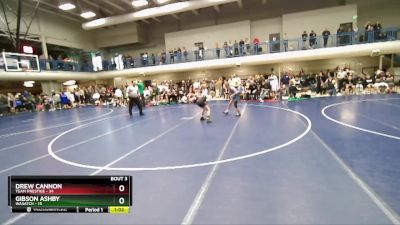 85 lbs Round 2 (4 Team) - Gibson Ashby, Wasatch vs Drew Cannon, Team Prestige