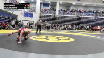 138 lbs Cons. Round 5 - Wyatt Cramer, Columbia City vs WILLIAM TURNBULL, Niles