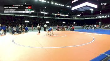 Girls 130 lbs Cons. Round 4 - Ashlyn McKay, Hockinson (Girls) vs Lydia Hauenstein, South Kitsap (Girls)