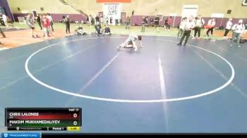 132 lbs Champ. Round 2 - Chris Lalonde, CO vs Maksim Mukhamedaliyev, IL