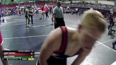 112 lbs Cons. Round 5 - Acen Mafnas, 2TG vs Kain Molina, Nebraska Elite Wrestling Club