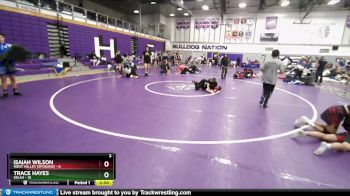 132 lbs Round 1 (32 Team) - Trace Hayes, Selah vs Isaiah Wilson, West Valley (Spokane)