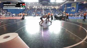 165 lbs Cons. Round 5 - Preston Burroughs, Northfield Mt Hermon vs Lukas Katsigiannis, Pope John Paul XIII