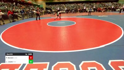 132 lbs Consi Of 64 #2 - Peter Bowen, Los Gatos vs Logan Lopez, Horizon High School