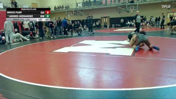 175 lbs Cons. Semi - Andres Hernandez, Sherwood vs Brock Flint, Glencoe