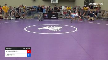 57 kg Round Of 16 - Michael Colaiocco, PRTC vs Christopher Sharp, Knights Wrestling Club