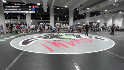 57 lbs Cons. Round 3 - Kody Tanimoto, Bison Wrestling Club vs Matthew Marlow, Pittsburgh Wrestling Club